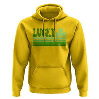 Retro Lucky Hoodie St Patricks Day Irish Shamrock
