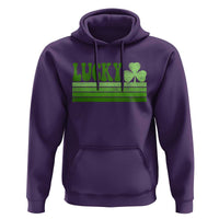 Retro Lucky Hoodie St Patricks Day Irish Shamrock
