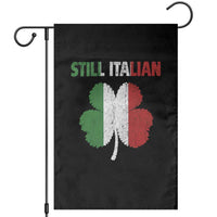 St Patricks Day Still Italian Garden Flag Funny Retro Shamrock Italy Flag