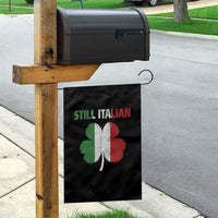 St Patricks Day Still Italian Garden Flag Funny Retro Shamrock Italy Flag