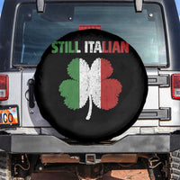 St Patricks Day Still Italian Spare Tire Cover Funny Retro Shamrock Italy Flag