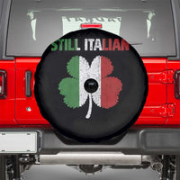 St Patricks Day Still Italian Spare Tire Cover Funny Retro Shamrock Italy Flag