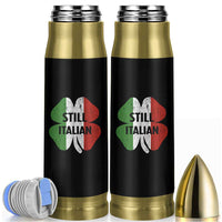 Funny St Patricks Day Italian Bullet Tumbler Retro Vintage Shamrock Italy Flag