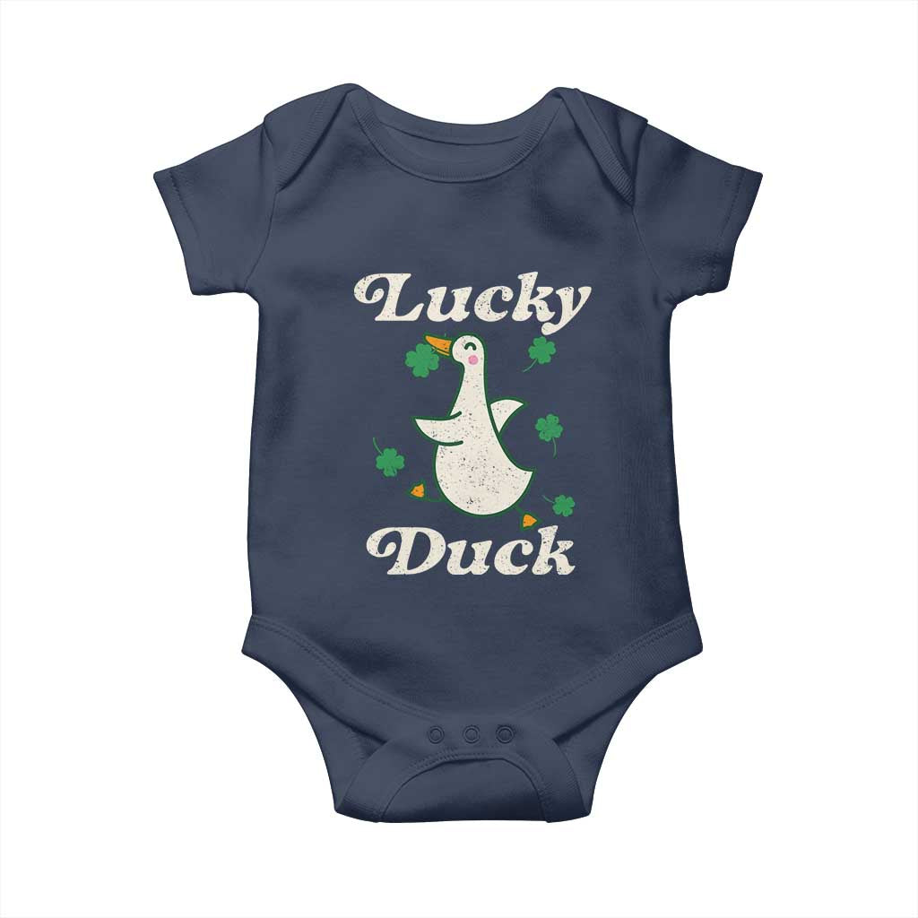 Lucky Duck Baby Onesie St Patricks Day Shamrock Irish