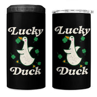 Lucky Duck 4 in 1 Can Cooler Tumbler St Patricks Day Shamrock Irish