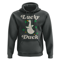 Lucky Duck Hoodie St Patricks Day Shamrock Irish
