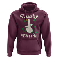 Lucky Duck Hoodie St Patricks Day Shamrock Irish