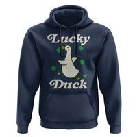 Lucky Duck Hoodie St Patricks Day Shamrock Irish