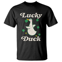 Lucky Duck T Shirt St Patricks Day Shamrock Irish