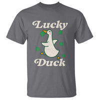 Lucky Duck T Shirt St Patricks Day Shamrock Irish