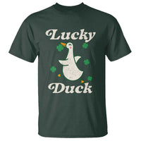 Lucky Duck T Shirt St Patricks Day Shamrock Irish