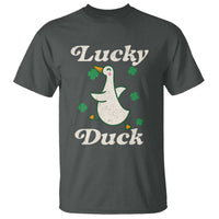 Lucky Duck T Shirt St Patricks Day Shamrock Irish