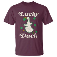 Lucky Duck T Shirt St Patricks Day Shamrock Irish