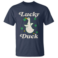 Lucky Duck T Shirt St Patricks Day Shamrock Irish