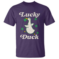 Lucky Duck T Shirt St Patricks Day Shamrock Irish