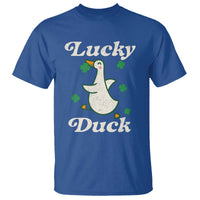 Lucky Duck T Shirt St Patricks Day Shamrock Irish
