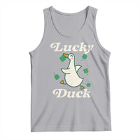 Lucky Duck Tank Top St Patricks Day Shamrock Irish