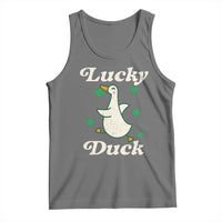 Lucky Duck Tank Top St Patricks Day Shamrock Irish