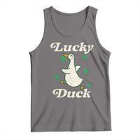 Lucky Duck Tank Top St Patricks Day Shamrock Irish