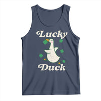 Lucky Duck Tank Top St Patricks Day Shamrock Irish