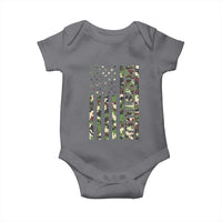 Wrestling American Flag Camo Wrestler Baby Onesie