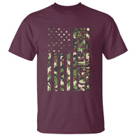 Wrestling American Flag Camo Wrestler T Shirt