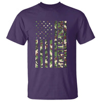Wrestling American Flag Camo Wrestler T Shirt