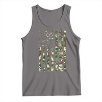 Wrestling American Flag Camo Wrestler Tank Top