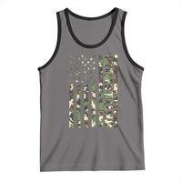 Wrestling American Flag Camo Wrestler Tank Top