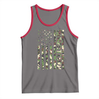 Wrestling American Flag Camo Wrestler Tank Top