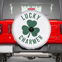 Funny Irish St Patricks Day Shamrock Spare Tire Cover Lucky Charmer