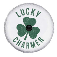 Funny Irish St Patricks Day Shamrock Spare Tire Cover Lucky Charmer