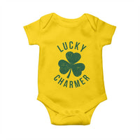 Funny Irish St Patricks Day Shamrock Baby Onesie Lucky Charmer