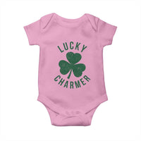 Funny Irish St Patricks Day Shamrock Baby Onesie Lucky Charmer