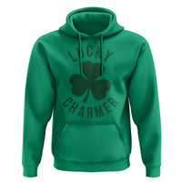 Funny Irish St Patricks Day Shamrock Hoodie Lucky Charmer