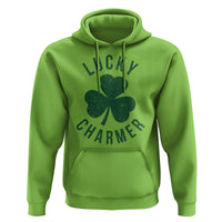 Funny Irish St Patricks Day Shamrock Hoodie Lucky Charmer