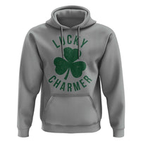 Funny Irish St Patricks Day Shamrock Hoodie Lucky Charmer