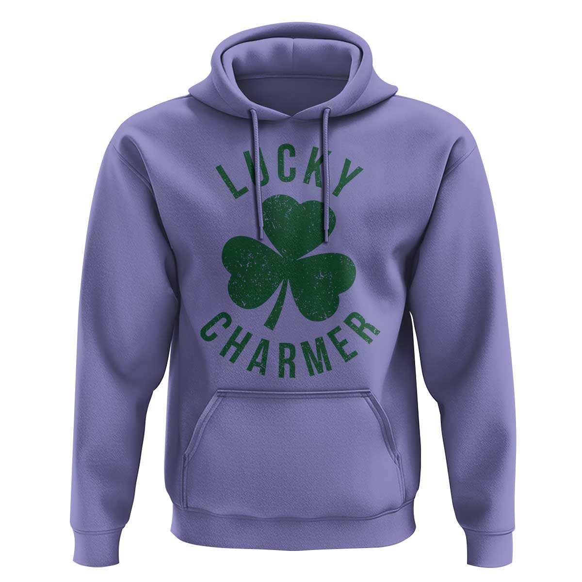 Funny Irish St Patricks Day Shamrock Hoodie Lucky Charmer