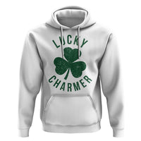 Funny Irish St Patricks Day Shamrock Hoodie Lucky Charmer