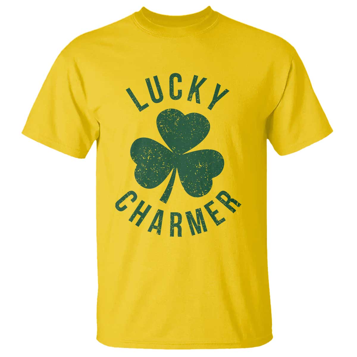 Funny Irish St Patricks Day Shamrock T Shirt Lucky Charmer