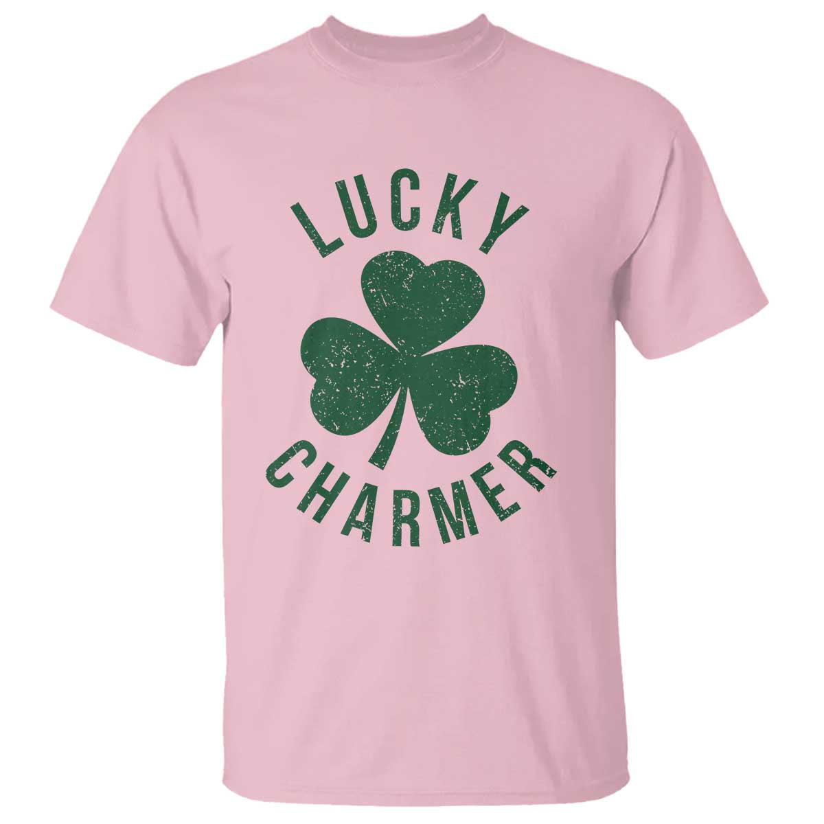 Funny Irish St Patricks Day Shamrock T Shirt Lucky Charmer