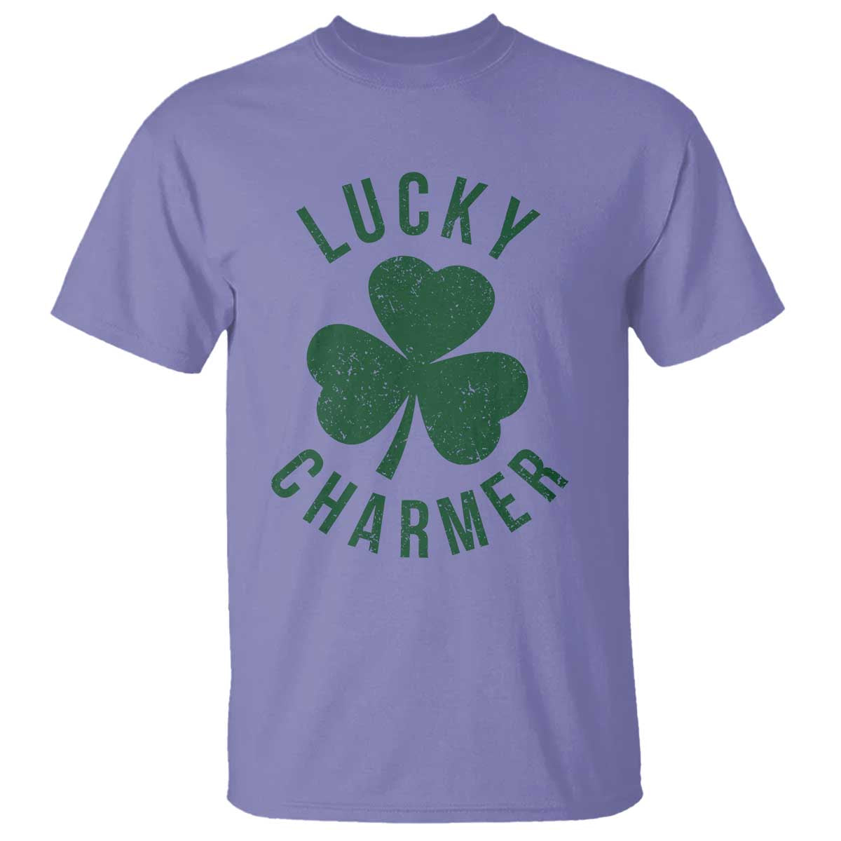 Funny Irish St Patricks Day Shamrock T Shirt Lucky Charmer