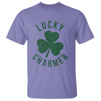 Funny Irish St Patricks Day Shamrock T Shirt Lucky Charmer