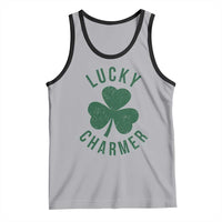 Funny Irish St Patricks Day Shamrock Tank Top Lucky Charmer