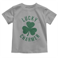 Funny Irish St Patricks Day Shamrock Toddler T Shirt Lucky Charmer