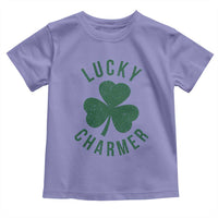 Funny Irish St Patricks Day Shamrock Toddler T Shirt Lucky Charmer