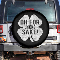 Funny Irish St Patricks Day Shamrock Spare Tire Cover Oh For Lucks Sake