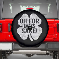 Funny Irish St Patricks Day Shamrock Spare Tire Cover Oh For Lucks Sake