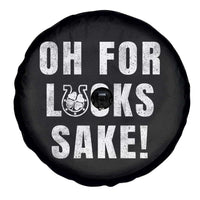 Funny Irish St Patricks Day Spare Tire Cover Oh For Lucks Sake Shamrock