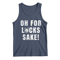 Funny Irish St Patricks Day Tank Top Oh For Lucks Sake Shamrock